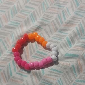 Lesbian Flag Bracelet, One Size